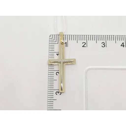 Золотой крестик Столичная Ювелирная Фабрика. 440538 - фото 4