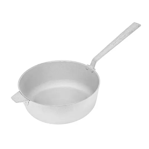 Алюминиевый сотейник с литыми ручками и крышкой 4 л, Полімет 86944 - фото 2