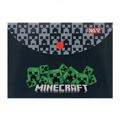 Папка – конверт Yes В6 на кнопке Minecraft Creepers (492344)