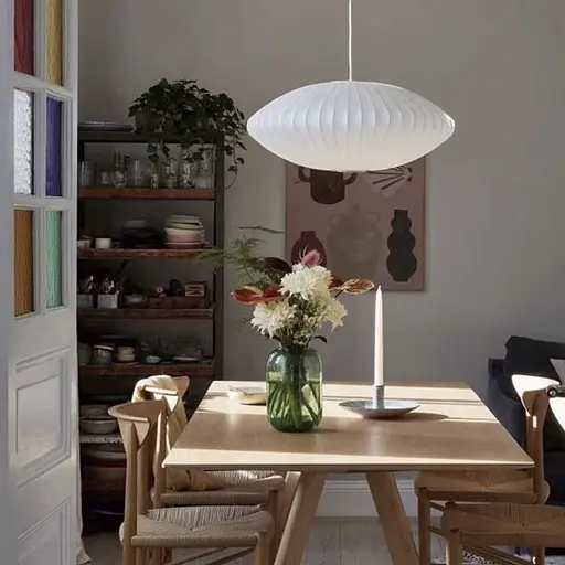 Светильник с белым абажуром 60х27 см | Ст. PL 052-600*270 | Line F - фото 1