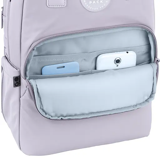 Рюкзак GoPack Teens 122M-3 Серый (GO26-122M-3) - фото 11