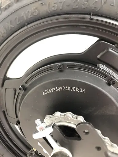 Электровелосипед складной Cruzzer 14 дюймов (350W, 48V, 18Ah) - фото 8