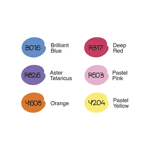 Набір маркерів Basic, 6 шт 99IDEAS - фото 2