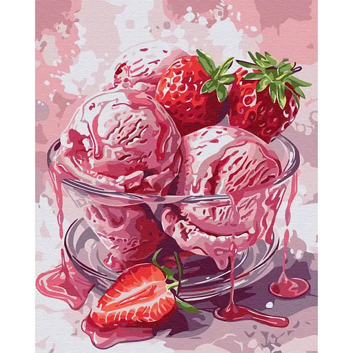 Картина по номерам "Райское наслаждение" Brushme BS54095, 40х50 см - фото 1