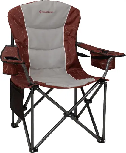 Стул раскладной KingCamp Juniper C10 Red/Grey