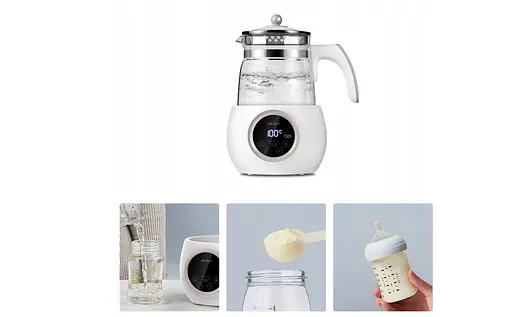 Электрочайник с функцией памяти и поддержания температуры Sejoy TN74 800 Вт белый - фото 6