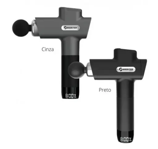 Перкусійний масажний пістолет Booster M2-D (6 насадок) 30 швидкостей - фото 2