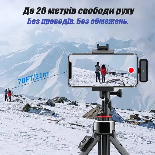 Петличка бездротова DuoMic C-Pro з зарядним кейсом USB Type C бездротовий мікрофон 2 шт - фото 8