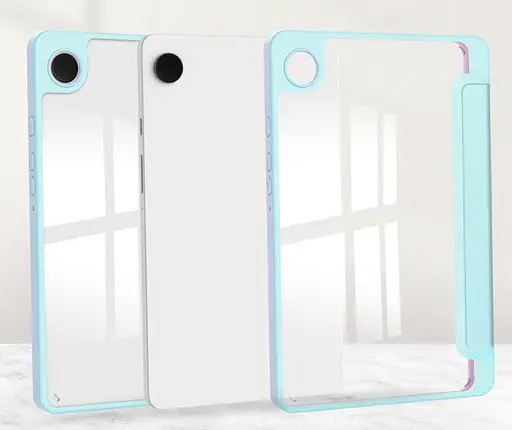 Чохол TPUCristal SlimTPU Spen holder Samsung Galaxy Tab A9 8.7 X110 X115 Голубий - фото 2