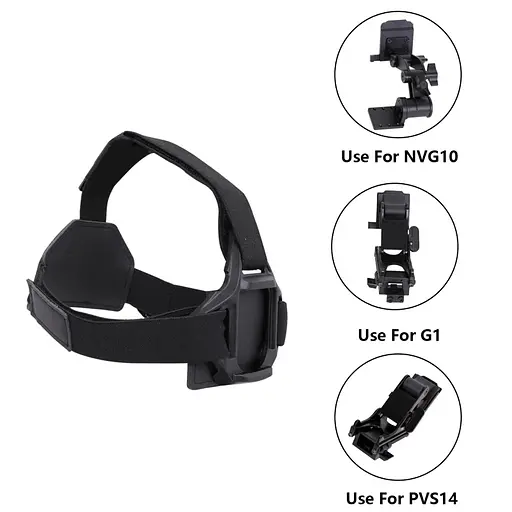 NVG крепление на голову для установки подъемного механизма или другого адаптера NVG Nectronix NHS-1 (101007) - фото 2