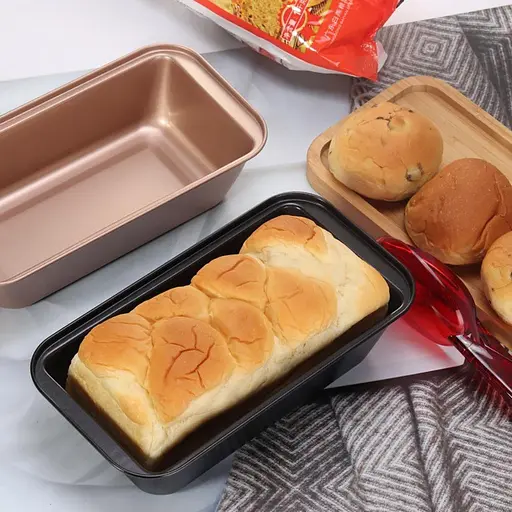 Форма прямоугольная хлебная для выпечки хлеба 25x13x6.5 см, A-plus Черный 83127 - фото 9