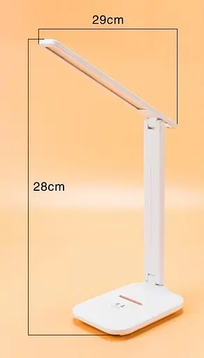 Акумуляторна настільна світлодіодна лампа Tedlux TL-1001B (Біла) - фото 2