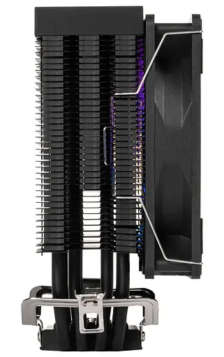 Кулер для процесора QUBE ST-6U3-ST ARGB BLACK OEM (ST-6U3-ST black) - фото 4