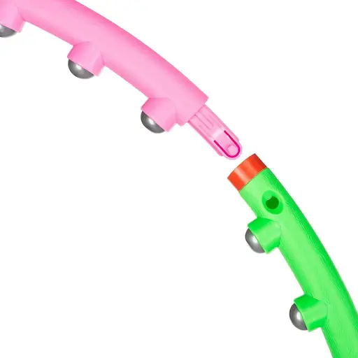 Хулахуп Gymtek з масажером 95,5см - фото 5