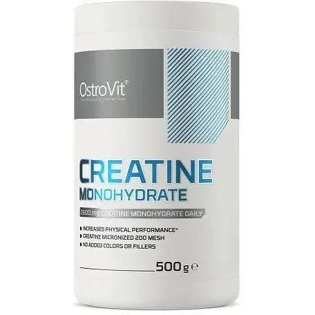 Креатин OstroVit Creatine Monohydrate, 500 грам - Лимон - З дефектом ВЗЯВСЯ КОМКАМИ