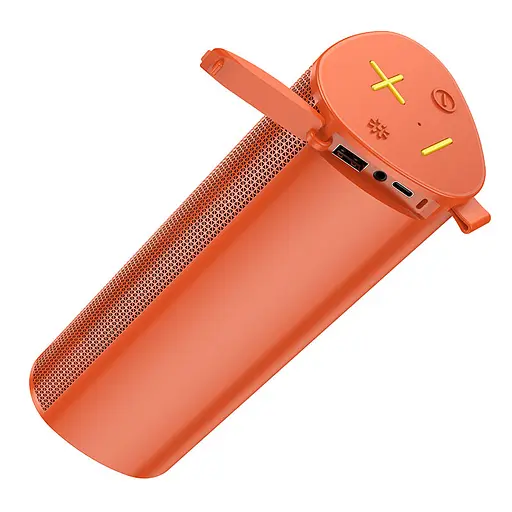 Bluetooth Колонка Borofone BP18 Music sports Orange - фото 2