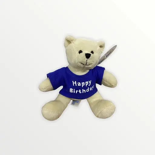 Іграшка м'яка ведмежатко Happy Birthday - фото 1