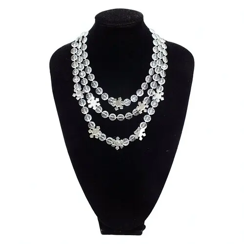 Кольє Сніжинка крижана - фото 1