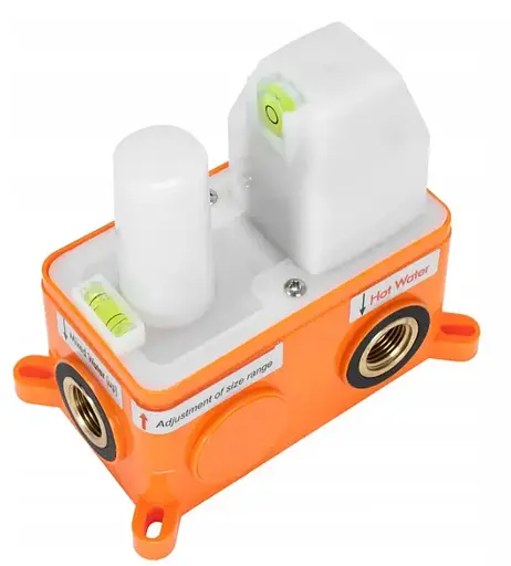 Душова система прихованого монтажу Rea Hyper + Box gold REA-P2001, Золотий - фото 7