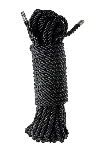 Мотузка Dreamtoys Blaze Deluxe Bondage Rope 10 м чорний - фото 2