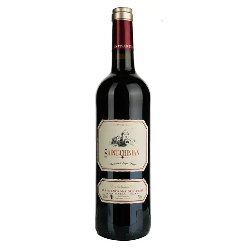 Вино Les Vignerons de Cabrie Rouge AOP Saint Chinian, красное, сухое, 0.75 л