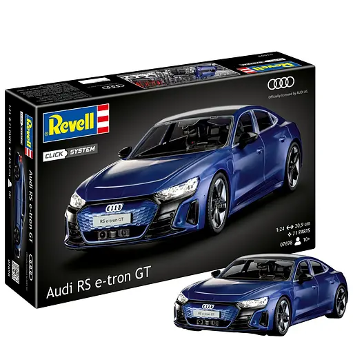 Сборная модель-копия Revell Автомобиль Audi RS e-tron GT 1:24 (RVL-07698) - фото 1