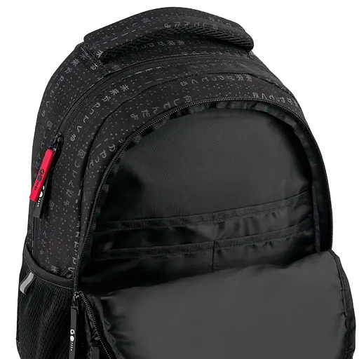 Рюкзак GoPack Education 175M-8 Anime boy Чорно-червоний (GO26-175M-8) - фото 11