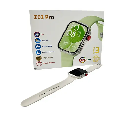 Смарт-часы Fendior Z03 Pro 49mm, 200 mAh IP65 Серебристый - фото 2