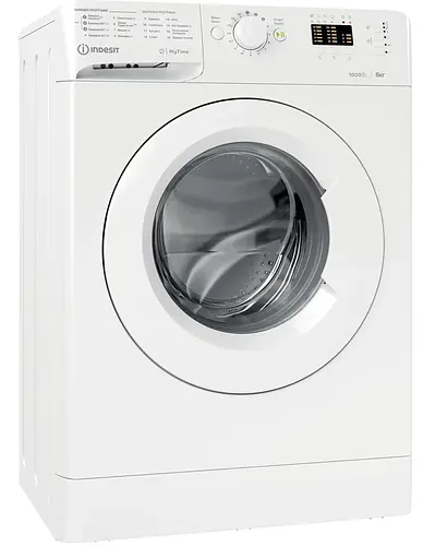 Пральна машина Indesit OMTWSA 61052 W UA автоматична (6806817) - фото 2