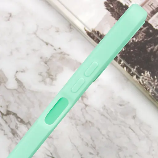 Силиконовый чехол Candy Full Camera для Oo A78 4G Зеленый / Menthol - фото 4