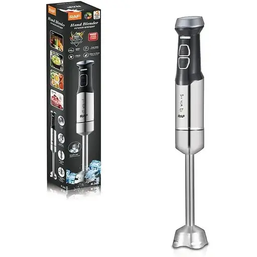 Металлический блендер R 365 высокоскоростной ручной блендер