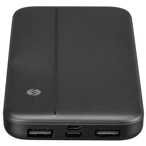 Зовнішній акумулятор Power Bank S-Link 10000mAh Зарядний пристрій Чорний - фото 6
