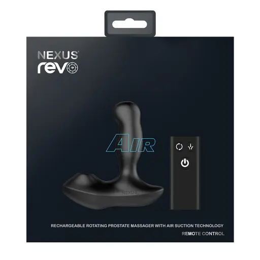 Стимулятор простати Nexus Revo Air, 13.8 см чорний - фото 10