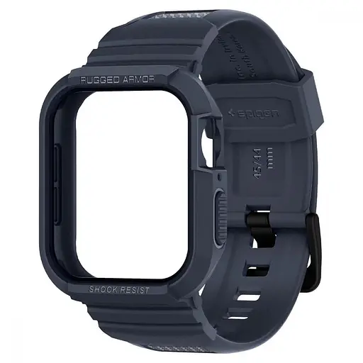 Ремінець Spigen для Apple Watch SE/6/5/4, 44 мм Rugged Armor Pro 2 в 1, Charcoal Gray (ACS00819) - фото 7