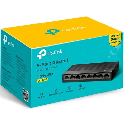 Коммутатор TP-LINK LS1008G - фото 2