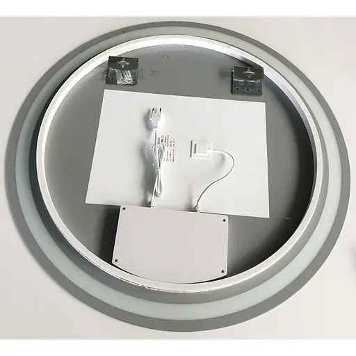 Дзеркало Zerix Solo MC01-80 з LED Touch, Anti-fog, димером, регулятором яскравості ZX6064 - фото 3