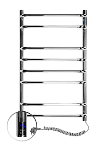 Рушникосушка електрична Симфонія 480х800 Sensor права з таймером - фото 1