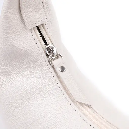 Сумка багет Shvigel с регулируемым ремнем из натуральной кожи 26х13х6.5 см sum0027028 - фото 6