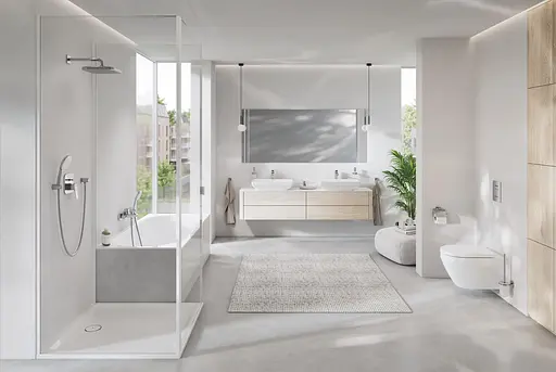 Смеситель для умывальника XL-размера Grohe Cubeo 1017290000 Хром - фото 7
