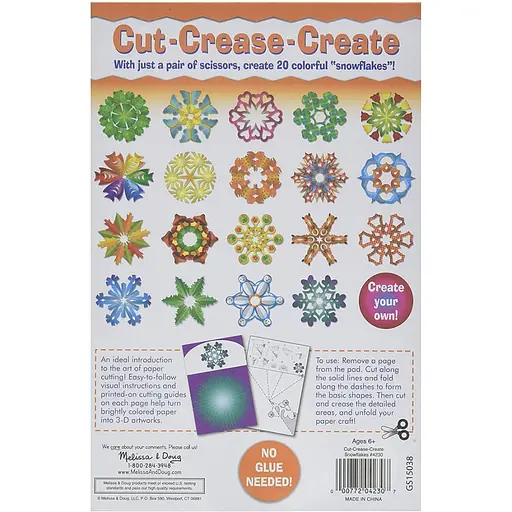 Набір для творчості "Створи паперові сніжинки" MelissaandDoug MD4230 - фото 2
