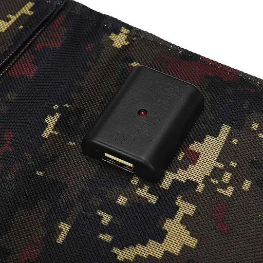 Солнечная панель Solar panel CO1534GJ 20w 5V 1.5A + USB Камуфляж - фото 4