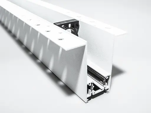 Рейлинг-шинопровод для магнитной трековой системы, для скрытой установки - фото 1