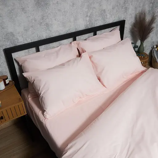 Комплект постільної білизни Moon&Star Бязь Gold Люкс Soft Rose Сімейний 160х220х2 наволочки 2х40х60 - фото 7