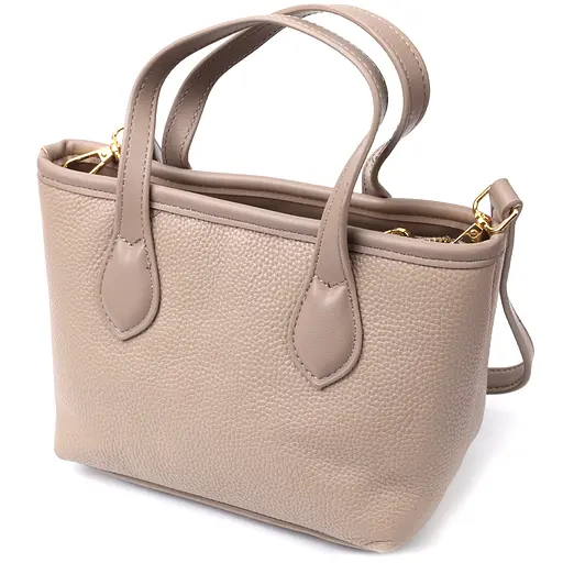 Женская сумка Vintage с двумя ручками из натуральной кожи 19х14.5х12 см sum0028988 - фото 2