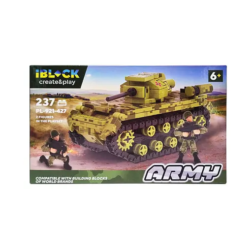 Конструктор IBLOCK Армия, PL-921-427, 154-237 деталей, (В ассортименте) - фото 4