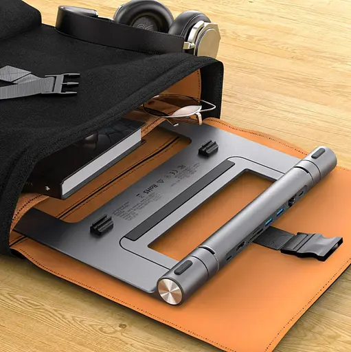 Подставка для ноутбука ACEFAST E5 PLUS USB-C multifunctional stand HUB for laptop - фото 5