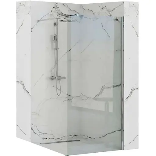 Душова стінка Rea Aero N 100 REA-K7551, універсальні - фото 1