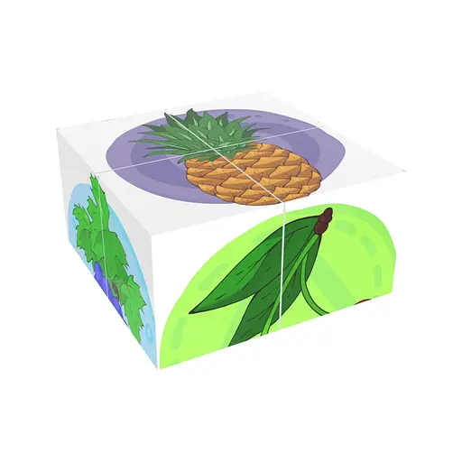 Развивающие кубики "Фрукты" ТехноК 1332TXK - фото 4