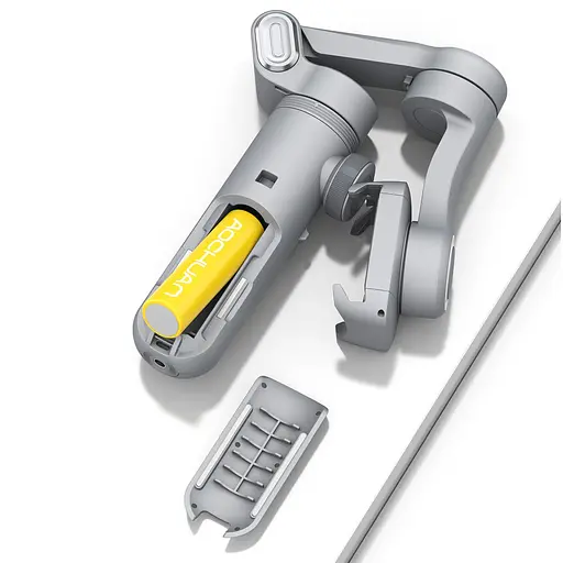 Триосьовий стабілізатор Aochuan Professional Gimbal Stabilizer for Smartphone Smart X Pro Сірий - фото 8