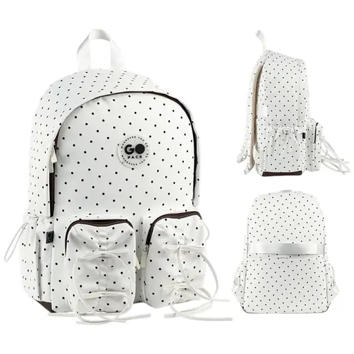 Рюкзак GoPack Education Teens 130L молочный Белый (GO26-130L-1) - фото 1